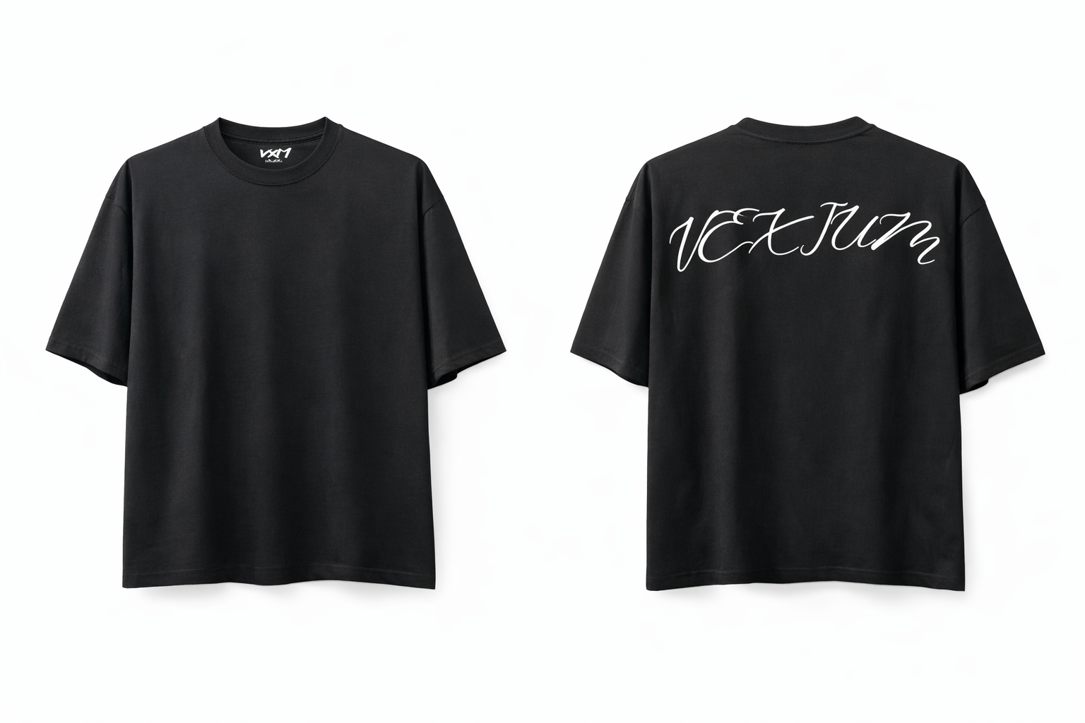 Camiseta Vexium Cursive (oversize)